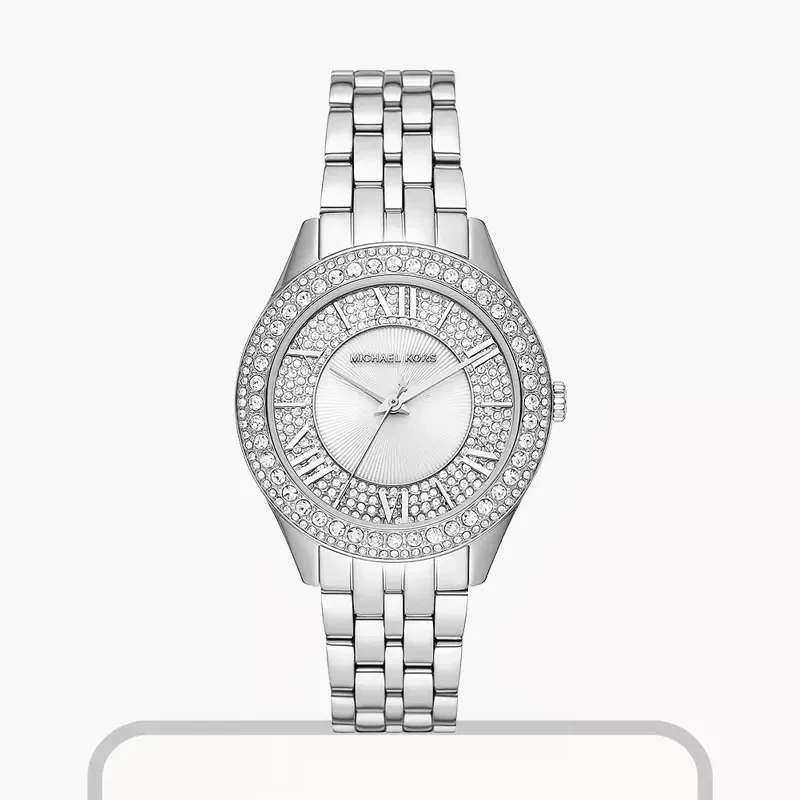 Michael Kors(MK) Harlowe Silver Ladies Watch- MK4708